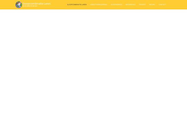 Zero theme site design template sample