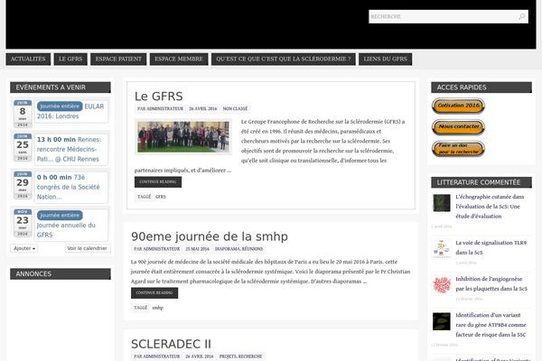 Parabola theme site design template sample