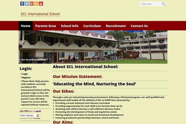 Site using Google Language Translator plugin
