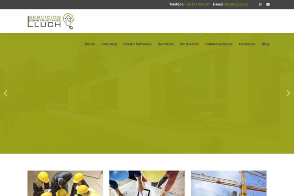 Basis theme site design template sample