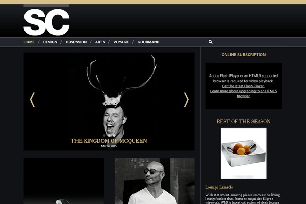 scluxurymag.com site used Scglobal