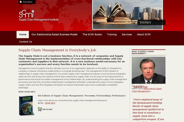 scm-institute.org site used Scm-theme