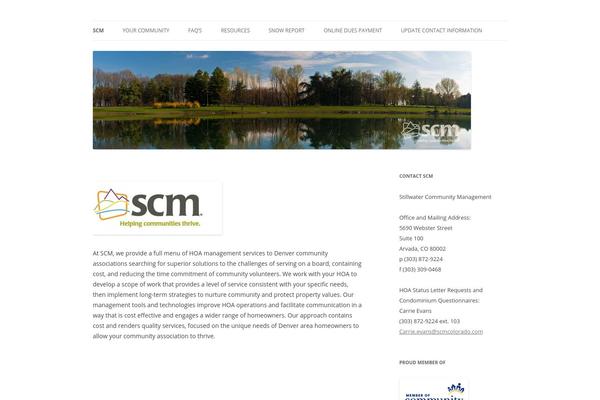 Site using Adjustly Collapse plugin