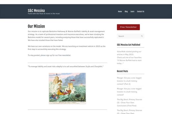 scmessina.com site used DistinctPress