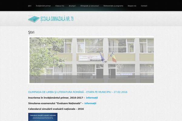 Boldy theme site design template sample