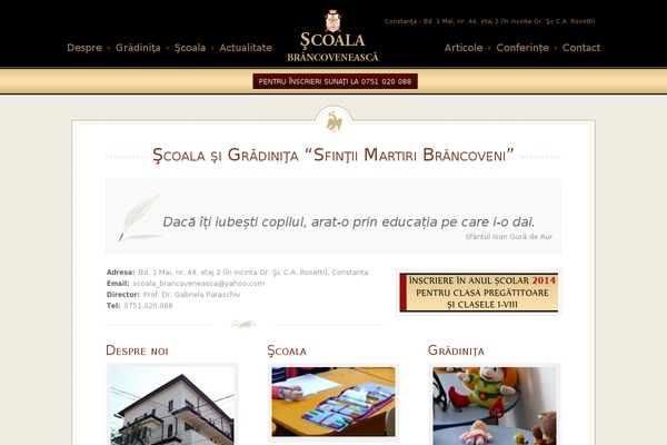 scoalabrancoveneasca.ro site used Edumart