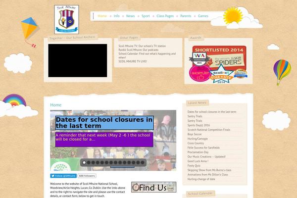 Pulp theme site design template sample