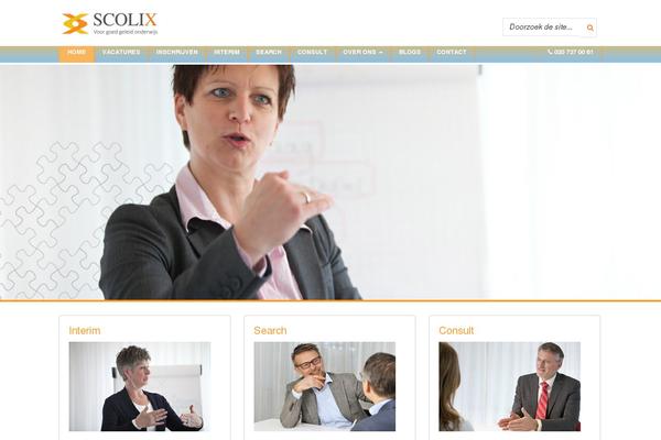 scolix.nl site used Theme_scolix