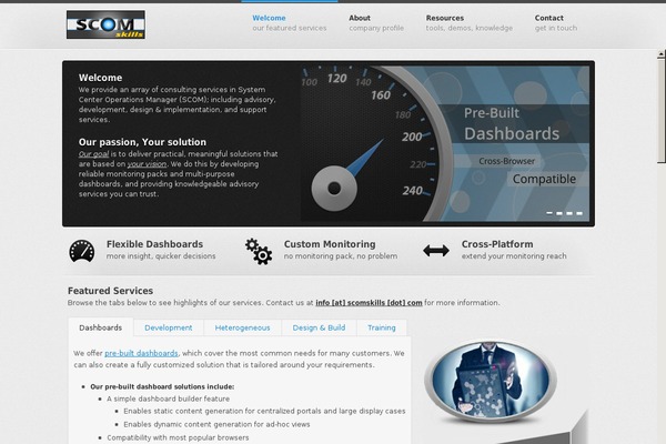Universal Web theme site design template sample