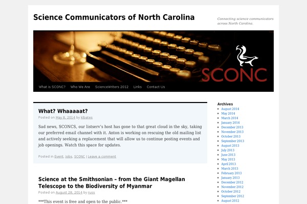 sconc.org site used My-site