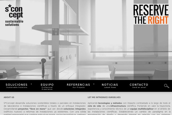 sconcept.es site used Notime