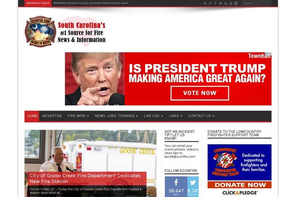 Site using Flying-pages plugin