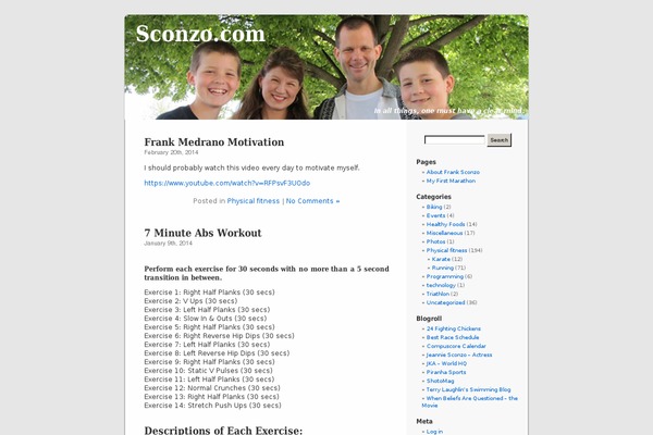 Default theme site design template sample
