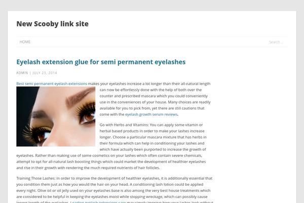 Penny theme site design template sample