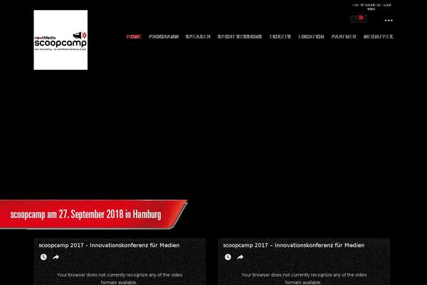 Galaxy theme site design template sample