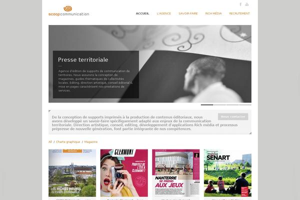 Goodspace theme site design template sample