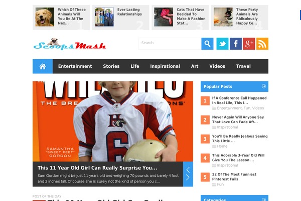 Onlinenews theme site design template sample