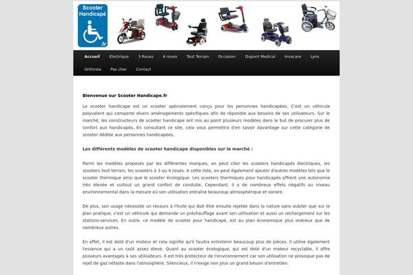 Standard theme site design template sample