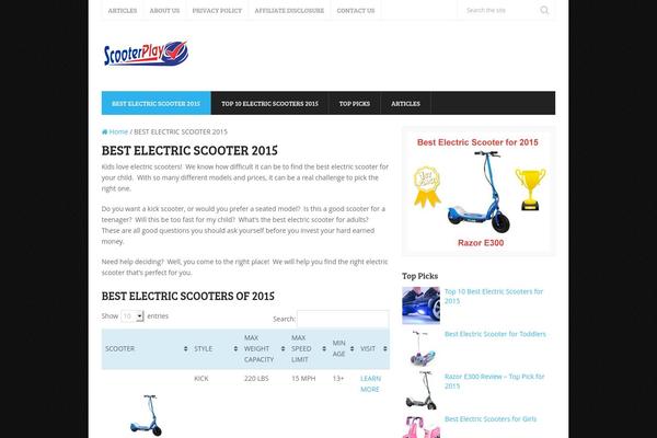 Splash theme site design template sample