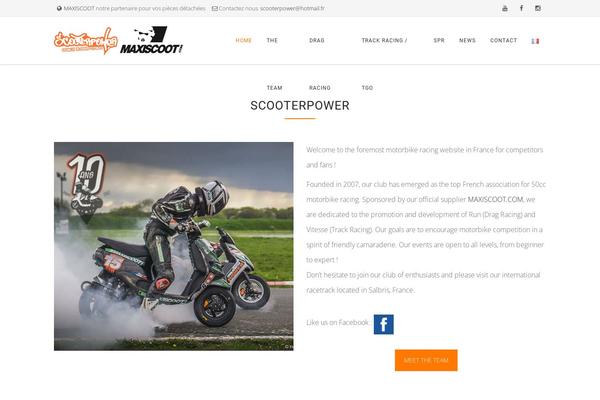 Howes theme site design template sample