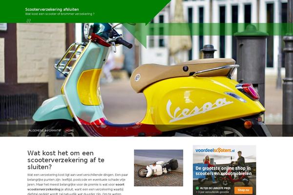 Plum theme site design template sample