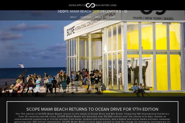 Scope theme site design template sample