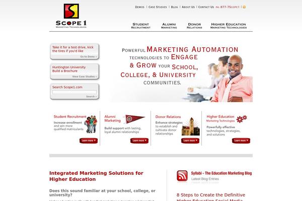 Thesis 1.6 theme site design template sample
