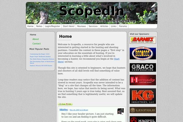 CutLine 1.4 theme site design template sample