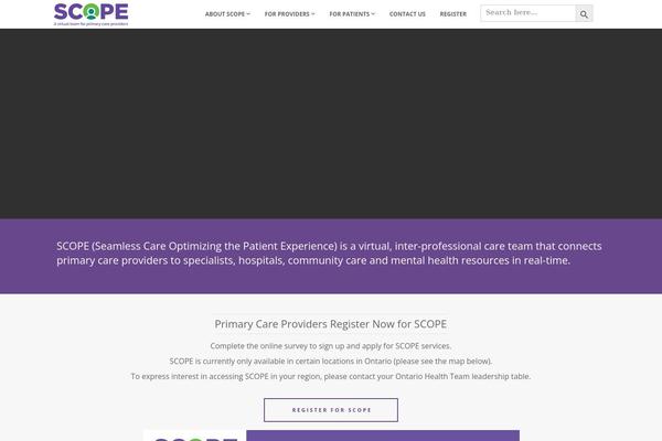 Osmosis theme site design template sample