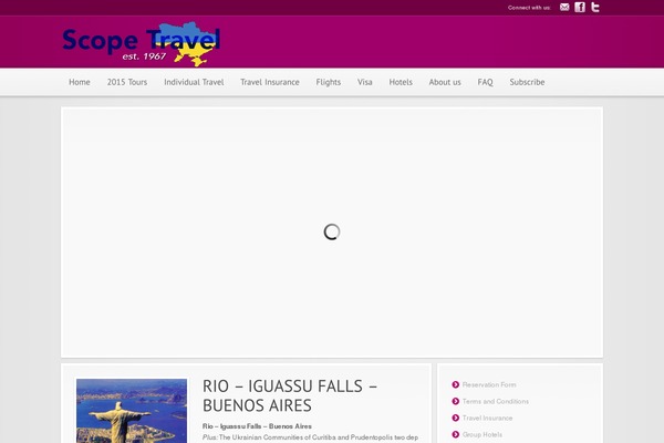 Modular theme site design template sample