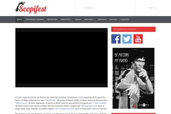 VideoTube theme site design template sample