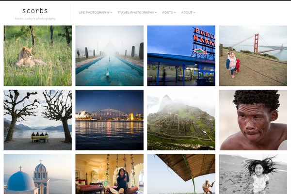 Fluxus theme site design template sample