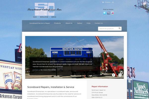 Wootique theme site design template sample