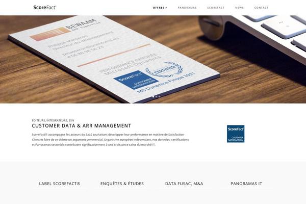 Stockholm theme site design template sample
