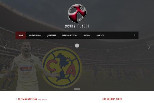 Site using Goodlayers-soccer plugin