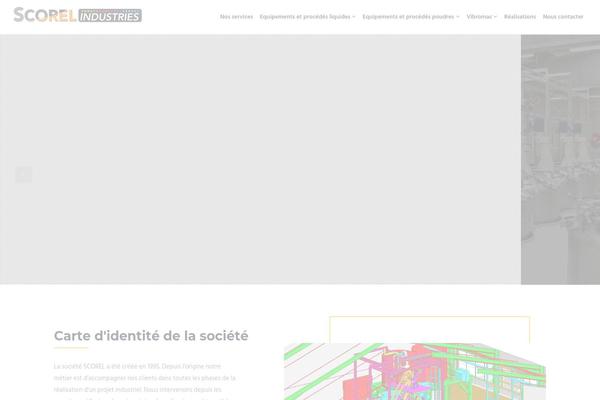 Megacorp theme site design template sample