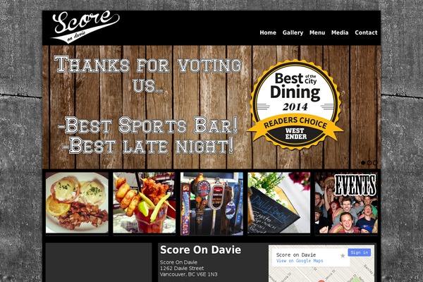 Bottega theme site design template sample