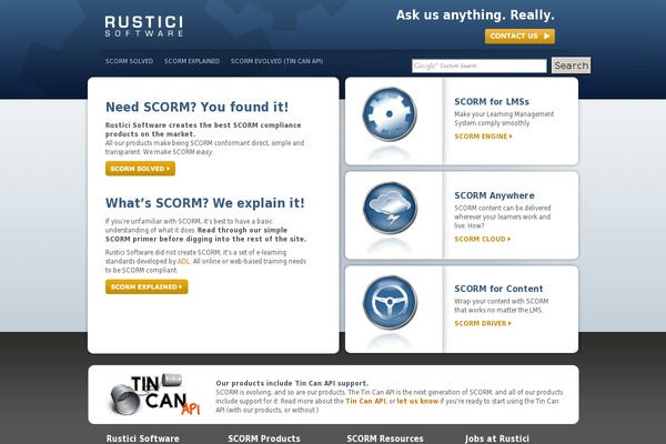 rustici theme websites examples