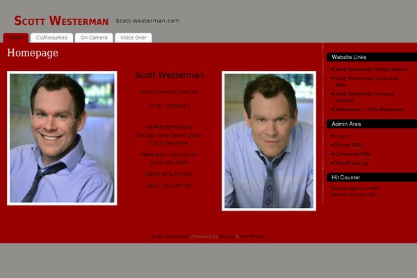 Site using FLV Gallery plugin