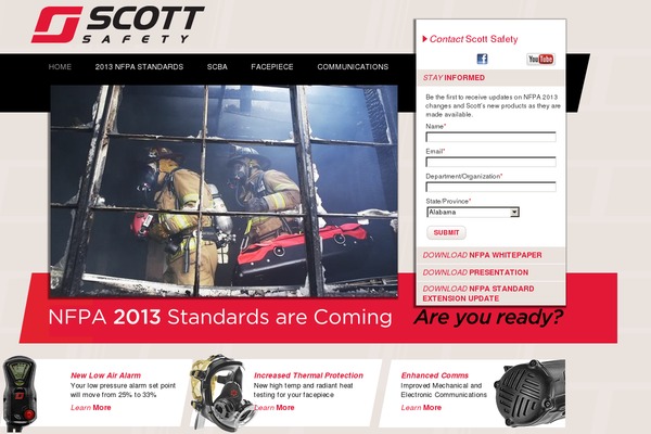Scott theme site design template sample