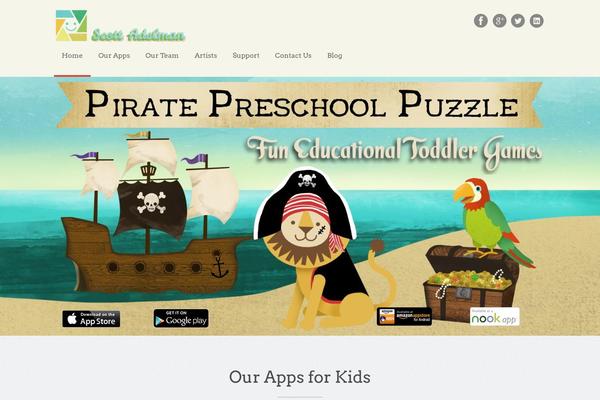 Appdev theme site design template sample