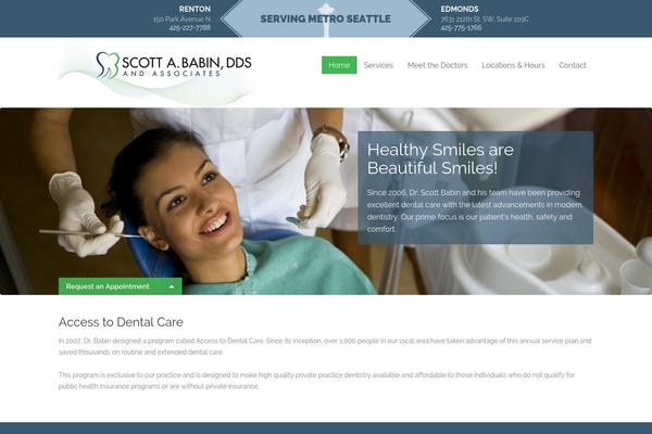 eBusiness theme site design template sample