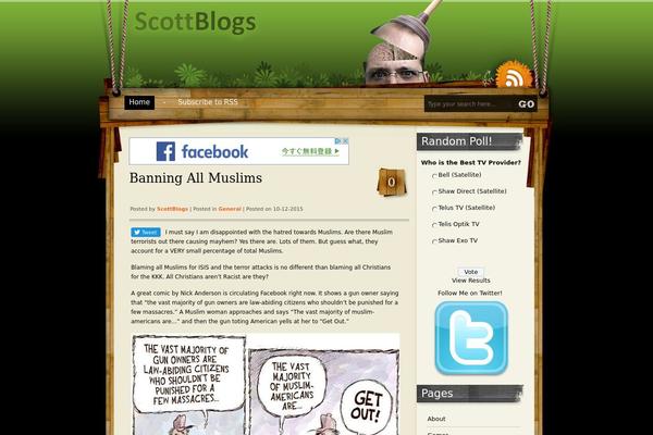 scottblogs.com site used Hanging