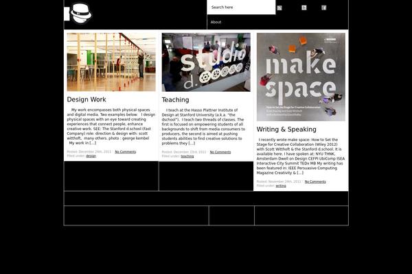 Paragrams theme site design template sample