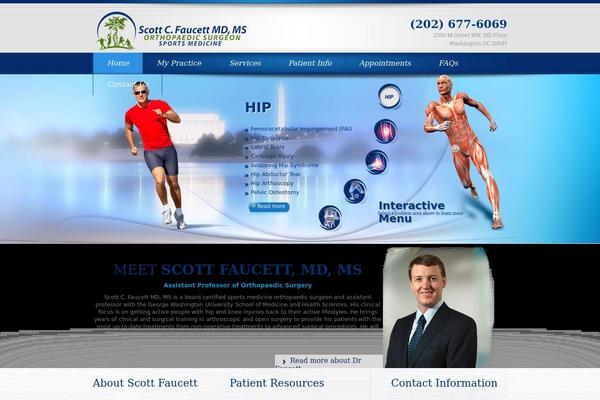 Scott theme site design template sample