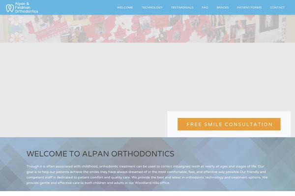 Site using Testimonials-showcase plugin