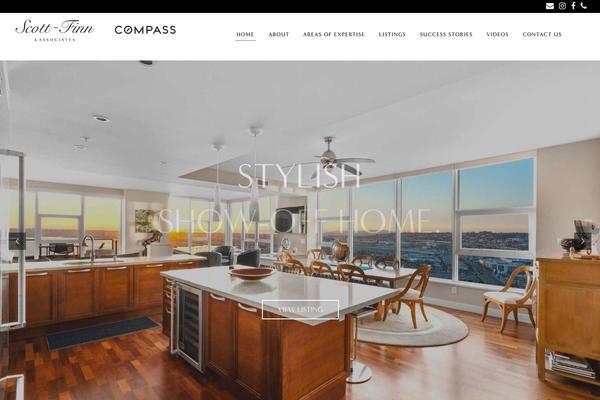 Ambient theme site design template sample