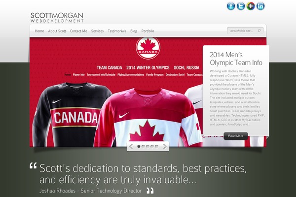 Deepfocus theme site design template sample