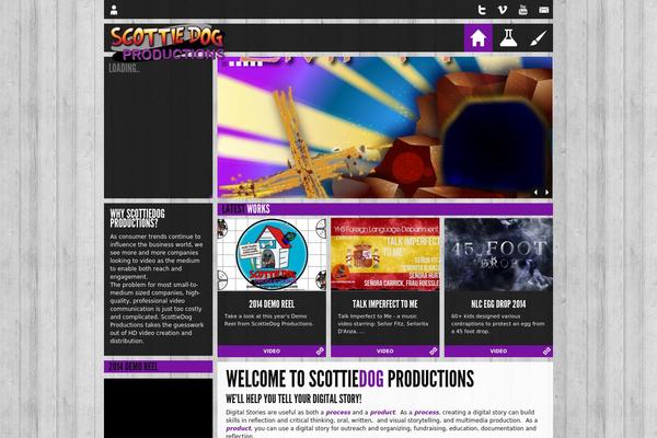 Creativelife theme site design template sample