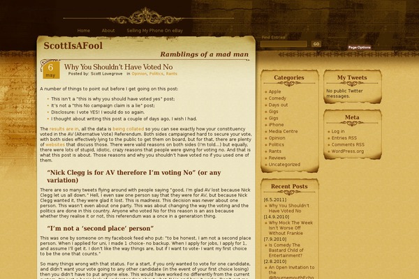 Aspire theme site design template sample